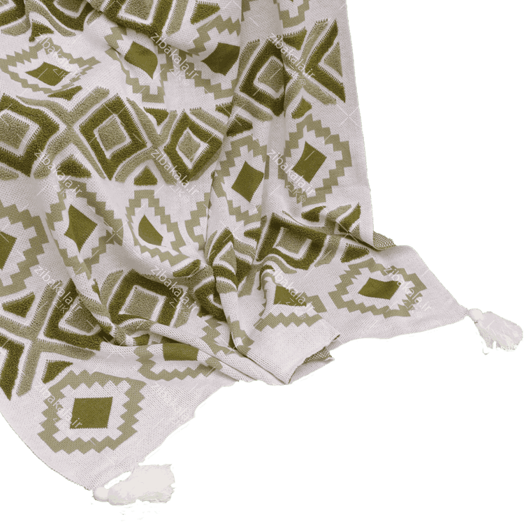 شال مبل پانچ زیتونی از نمای نزدیک