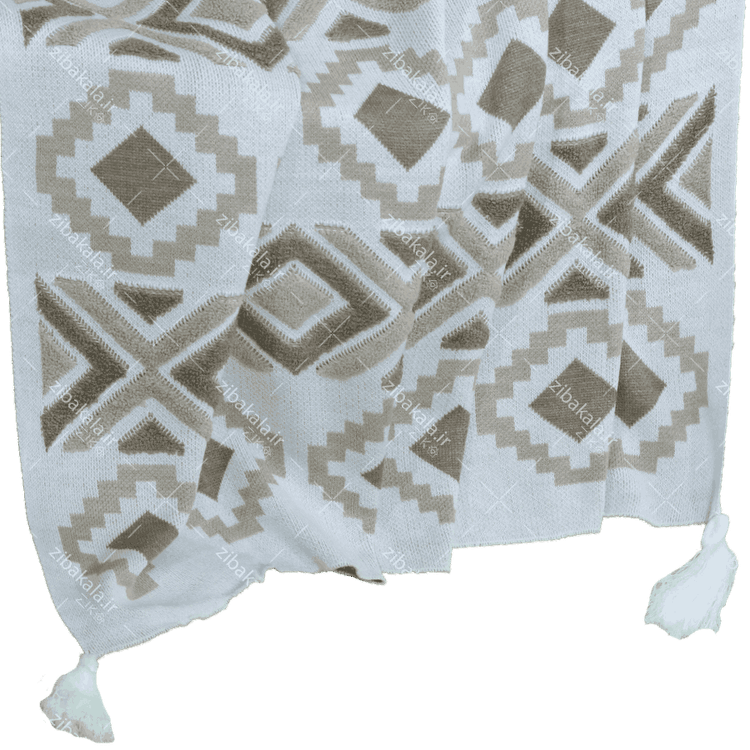 شال مبل پانچ نسکافهای از نمای نزدیک