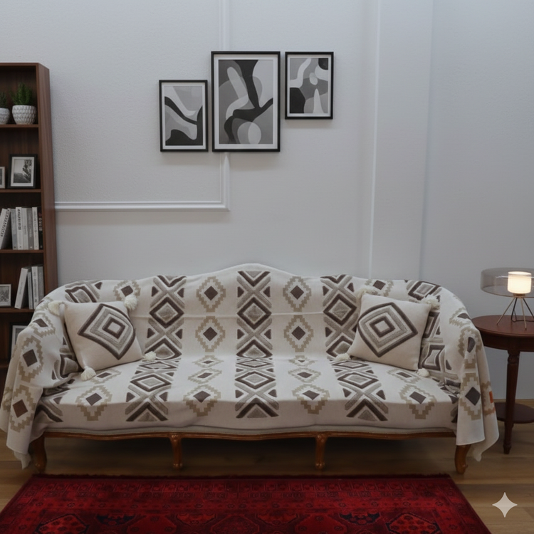 شال مبل پانچ نسکافهای سه متری