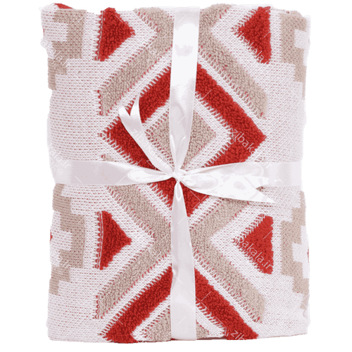 شال مبل پانچ قرمز