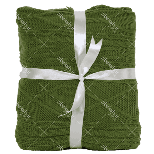 شال مبل دیانا سبز زیتونی