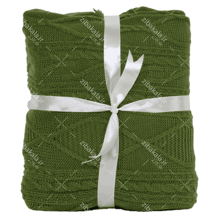 شال مبل دیانا سبز زیتونی