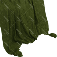 شال مبل دیانا سبز زیتونی از نمای نزدیک