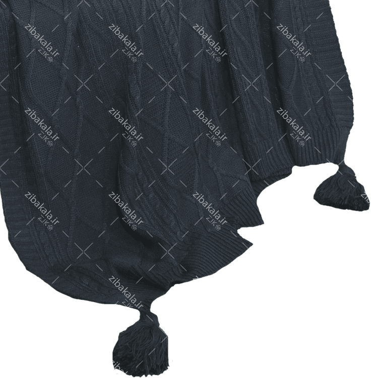 شال مبل دیانا آبی نفتی از نمای نزدیک