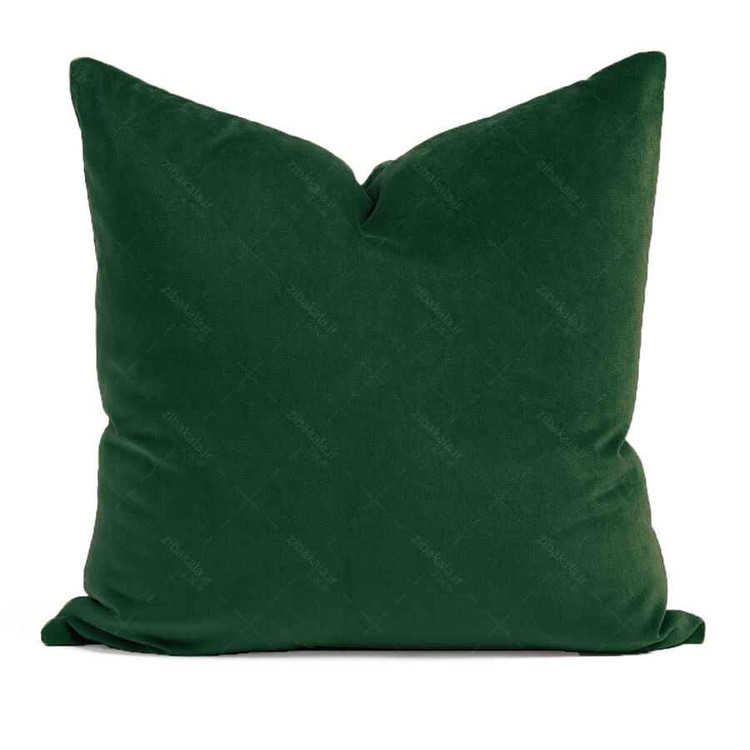 کوسن مخمل سبز کله غازی