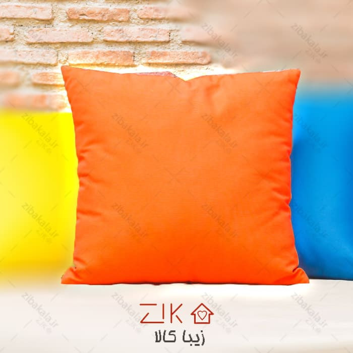 کوسن مخمل آجری