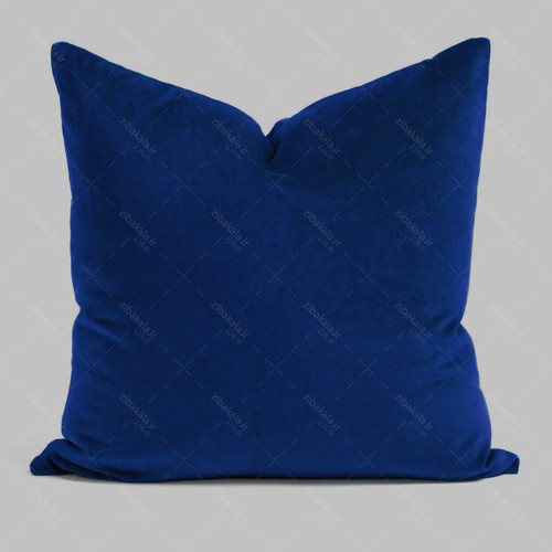 کوسن مخمل سورمه ای