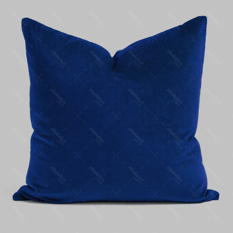 کوسن مخمل سورمه ای