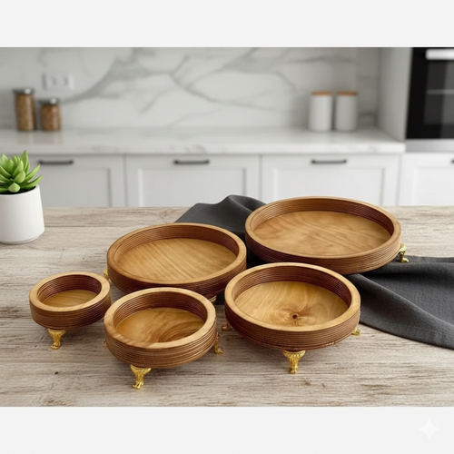 ست 5 تیکه چوبی پلای وود